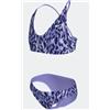 Nike Lace Up Bikini Set Slip+Top Fantasia Lilla Junior Bimba