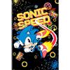 GRUPPO ERIK Sonic the Hedgehog Speed Sega poster Erik