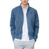 BLAUER GIUBBINO BADGER DYED - 26SBLUC04139 - indaco