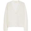 i Blues Iblues Cardigan Donna in misto lino / Avorio, Avorio