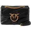 Pinko Borsa Donna LOVE PUFF BABY, Nero/Oro