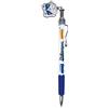 BRISA VW Collection - T1 Bus Pulmino Penna a Sfera con Ciondolo | Volkswagen Biro con Charm, ideale per ufficio, uso quotidiano e viaggi, inchiostro nero, Frontale Bus/Bianco