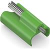 PureLink MicroX4 USB-C True Locking System Clip - PureInstall - verde, set da 10