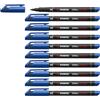 STABILO - Marcatore - OHPen universal Permanente | Tratto Medio (1 mm), Confezione da 10, Blu