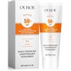 Henjunu 60g Protezione Solare 50 SPF Viso, Crema Solare Viso SPF 50 con Ceramidi, Una Crema Idratante, Waterproof, Non Grasso, Forte Protezione UVA/UVB, per Corpo e Difesa