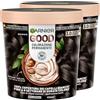 Garnier Good Tinta Colorazione Permanente Fino a 8 Settimane Colore Brillante e Luminoso Copre il 100% dei Capelli Bianchi Formula Vegana Senza Ammoniaca 3.0 Castano Cioccolato Fondente - 2 Confezioni