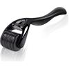 URAQT Rullo Derma, Dermoroller Viso 1mm Aghi Viso Rullo, Microneedle Rullo Barba per Antietà e Smagliature Stimola la Crescita della Barba e dei Capelli, Professionale Micro-ago Roller