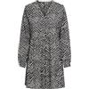 ONLY Button Dress Onlnova Life Vis L/S Abito Thea con Bottoni, Nero, XL Donna