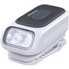 Fenix E04R - Torcia e faro EDC ricaricabile, 300 lumen, 46 m, massimo 87 ore, 4 fasci di luminosità bianchi e 2 LED rossi, luce ad anello multicolore, IP66