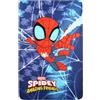 CARTOON Plaid Spidey Marvel per bambini 100 x 150 cm copertina morbida in Pile 100% Poliestere 220 GSM calda e leggera ideale per cameretta lettino o divano
