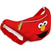 Karactermania Sesame Street Elmo Face-Marsupio Fancy Piccolo, Rosso, 5 x 14 cm, Capacità 1,84 L