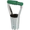 Ribimex Piantabulbi per Il Giardino in Metallo con Svuotamento Automatico