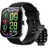 Matast 2026 Nuovo Smartwatch Uomo Donna, 1.96" Smartwatch con Effettua/Risposta Chiamate, 112+ Sportive Fitness Tracker con Sonno Contapassi Cardiofrequenzimetro, Impermeabil IP68 Smart Watch per Android/iOS