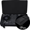 Borsa portaoggetti per controller DJ Valigia nera protettiva per attrezzatura DJ
