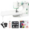 Letcart 520 Macchina Da Cucire Portatile, Macchina Da Cucire Multifunzione Per Principianti E Professionisti, 12 Punti, Pedali, Accessori Per Cucire, Ideale Per Vestiti, Federe E Uso Domestico