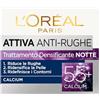 L'Oreal Paris L'Oréal Paris Attiva Anti-rughe Crema Notte 55+ 50ml, Effetto Anti-rughe Densificante, Riduce le Rughe, Migliora l'elasticità e idrata 24H