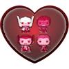 Funko Pocket Pop! Marvel Classic Val Box 4 Pezzi - Doctor Strange - Comics - Fumetti - Portachiavi - Mini Figura in Vinile da Collezione - Riempitivi per Calze