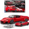 Mattel Brick Shop Mattel Brick Shop Hot Wheels - Maserati MC20 Serie Speed, set da costruire con 250 pezzi, dettagli realistici e adesivi per personalizzare l'auto, 10+ anni, JFR90