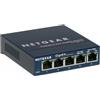 Netgear gs105 non gestito gigabit ethernet (10/100/1000) blu