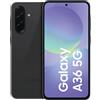 Samsung Galaxy A36 A366 5G Dual Sim 6GB RAM 128GB - Black - Nuovo Garanzia Uf...