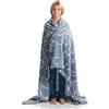 Kanguru Plaid Pile, Glow, singolo, si illumina al buio, Coperta divano microfibra, morbida, divertente, Costellazioni 130x150cm, Simpatico copriletto singolo bambina, idea regalo Natale o Compleanno
