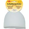 Kleiber - Spallina per Abiti 9,5 x 9 x 3,3 cm, Raso Bianco