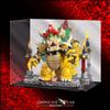 SHOWCASE LAB TECA IN PLEXIGLASS ACRILICO-SHOWCASE-TECA PER SET LEGO® 71411-IL POTENTE BOWSER