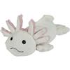 Warmies Peluche Axolotl Pesato Utilizzabile nel Microonde con Profumo di Lavanda Francese, Borsa di Grano Caldo o Freddo per un fresco relax e un caldo sollievo