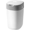Tommee Tippee Twist & Click Sangenic Sistema avanzato di smaltimento pannolini Mangiapannolini con 6 Ricariche, Protezione Anti-Odore e Anti-Germi, Bianco