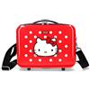 Hello Kitty Castle of Borsa da toilette in ABS adattabile, 29x21x15 cms