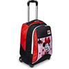 Seven Big Trolley - MINNIE M IS FOR MOUSE, Rosso, Doppio Scomparto, Tasche multifunzione, Per bambini e ragazzi, Scuola elementare e media, Tempo libero e viaggi