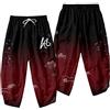 Bewellan Stile Giapponese Kimono Pantaloni Set Uomini Pantaloni della Tuta Tradizionale Thai Harem Pantaloni Vintage Boy Beach V09327-pants M