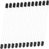 LOLIPPYY 20 Pezzi Contenitore per in PVC e Acrilico Tubo Trasparente con Rimovibile Portatile e Ermetico per Viaggi e Conservazione