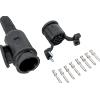 UNITRAILER Connettore UNITRAILER TL0178 a 13/8 pin per presa gancio di traino