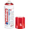 edding 5200 Spray Permanente, Rosso Traffico Lucido, 200 Ml, Vernice Acrilica Premium per Dipingere e Decorare Vetro, Metallo, Legno, Ceramica, Plastica, Tela, Smalto Acrilico, Vernice Spray