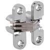 Fdit In lega di zinco nascosto cerniera invisibile pieghevole porta nascosta croce cerniera nascosta per mobili Hardware pieghevole porta 43.7mm