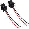 Generic T20 7443 Portalampada per lampadina per auto, connettore per presa cavo, Premium, presa per indicatore di direzione, adattatore per spina per
