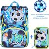 ZAINO SEVEN SJ GANG ESTENSIBILE BIG GLOWGAME + ASTUCCIO 3 ZIP