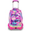 ZAINO TROLLEY SEVEN JACK 8 RUOTE SOFT POUCH GIRL