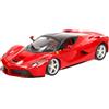 Burago Bburago - Ferrari LaFerrari Rossa, Auto Diecast in Scala 1:24, Replica Dettagliata Hypercar Italiana, Bagagliaio Apribile, Licenza Ufficiale Ferrari, Età Consigliata 3+ Anni