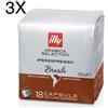 (3 CONFEZIONI) Illy Monoarabica Brasile - 54 Capsule