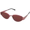 Gucci GG1853S 004 | Occhiali da Sole Graduati o Non Graduati | Prova Online | Metallo | Ovali / Ellittici | Rosa | Adrialenti