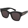 Gucci GG1789S 001 | Occhiali da Sole Graduati o Non Graduati | Prova Online | Plastica | Quadrati, Cat Eye | Nero | Adrialenti