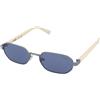Guess GU00231 84V | Occhiali da Sole Graduati o Non Graduati | Prova Online | Metallo | Ovali / Ellittici | Blu | Adrialenti