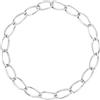 Breil Collezione HOOP, Collana Donna in Acciaio, Gioiello idee regalo donna