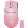 REDRAGON Mouse Redragon M916 PRO 4K senza fili Ottico 26000dpi Rosa [M916P-PRO]