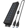 Icybox Hub 20 porte Usb ICY BOX IB-HUB1720-U3 96 Watt [NUICYUS20000001]