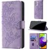 CaseGla Cover per Samsung Galaxy A52 4G/5G / A52s 5G [Blocco RFID] Custodia Portafoglio Premium Pelle PU Wallet Case Flip Libro con Porta Carte Slot Supporto, Viola