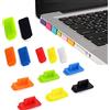 Qiwenr 91Pcs Tappi Antipolvere USB per Computer, Tablet, PC, Notebook - Coperchio Porta USB Copri (7 Colori)