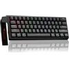 CORBOBO Aula WIN60 HE - Tastiera meccanica cablata 60%, interruttore magnetico, hot swap, azionamento regolabile, 8000 Hz polling, piccola tastiera RGB 60% design compatto